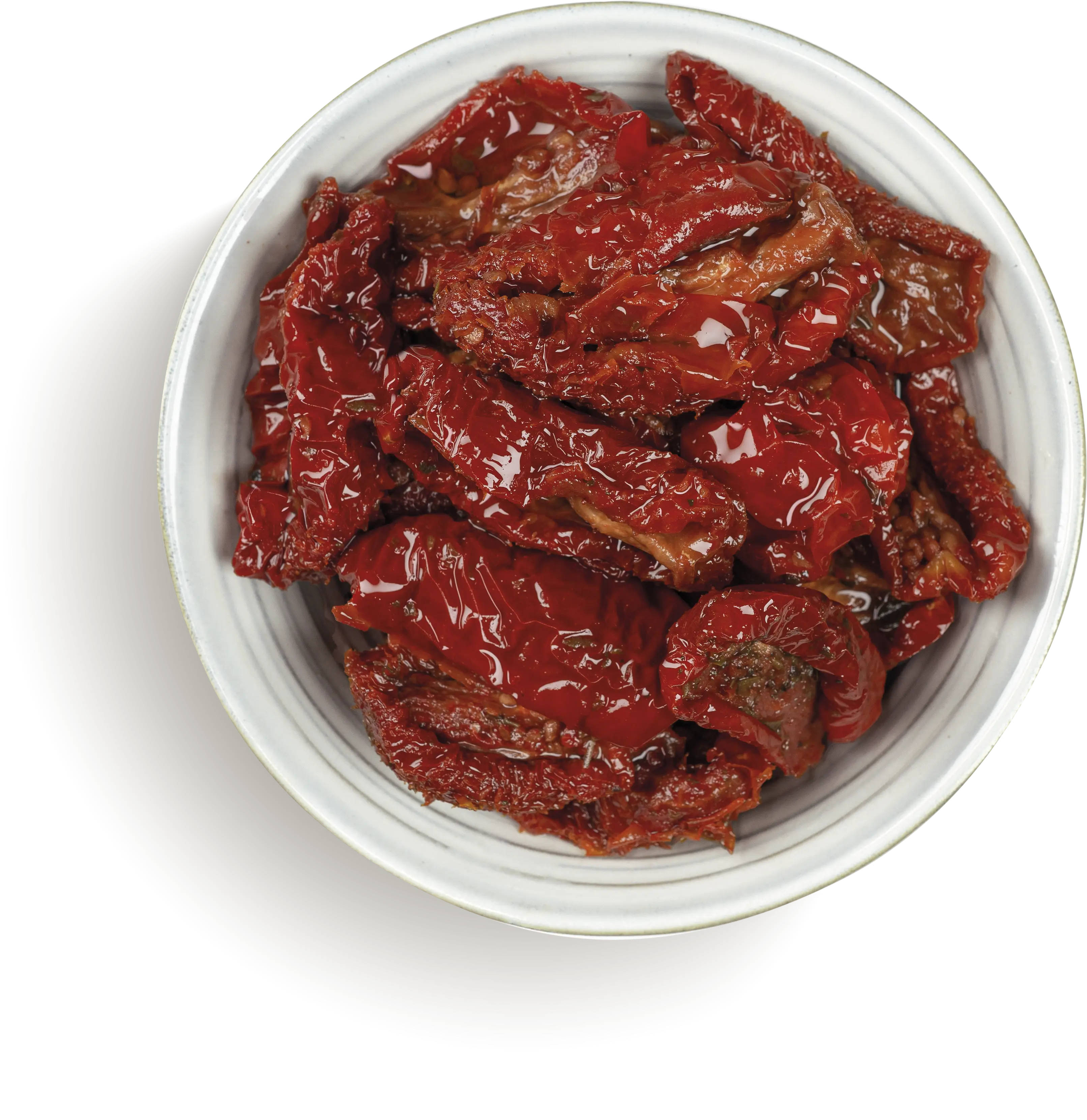 Ciotola di pomodori secchi