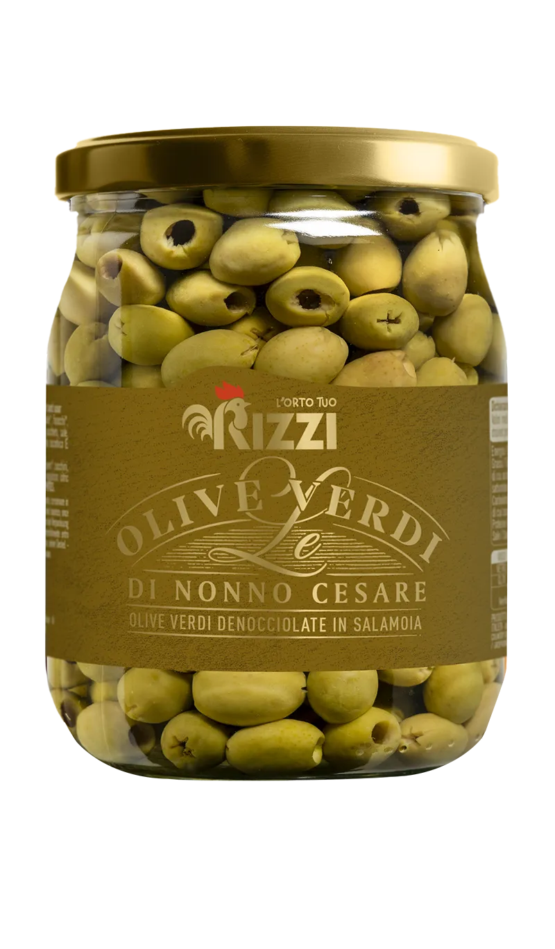Olive verdi denocciolate